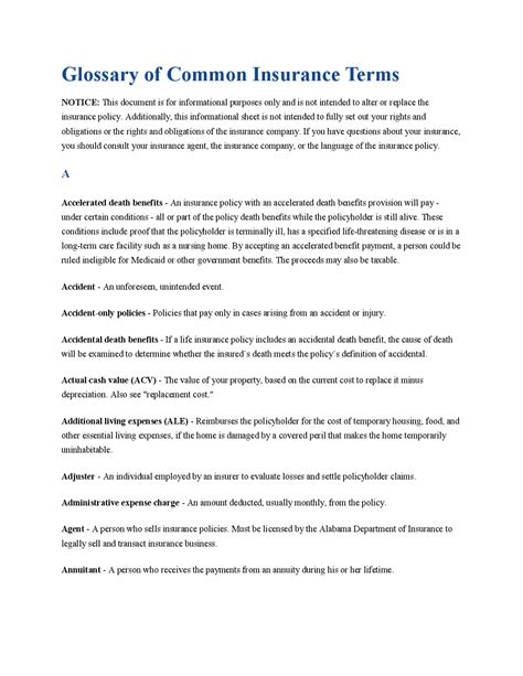 what does pwarr mean in insurance|Glossary of Common Insurance Terms  .